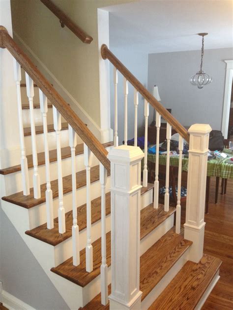 step up newel posts